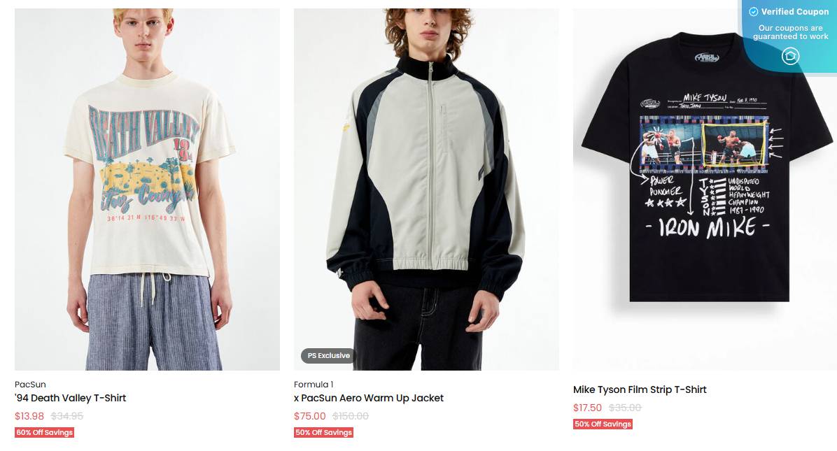 30% Off PacSun Coupons &amp; Promo Codes - January 2025