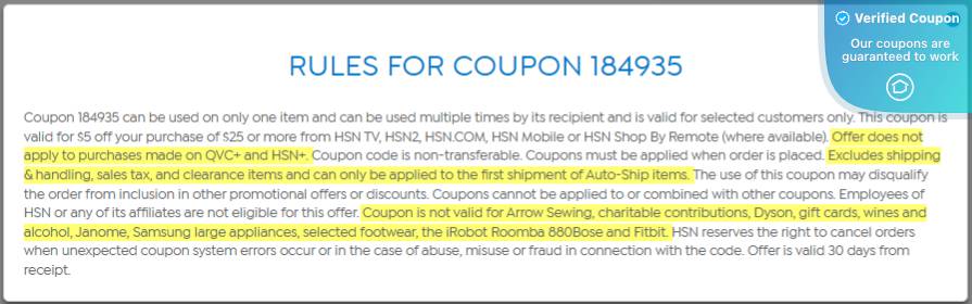 40% Off HSN Coupons & Coupon Codes - January 2025