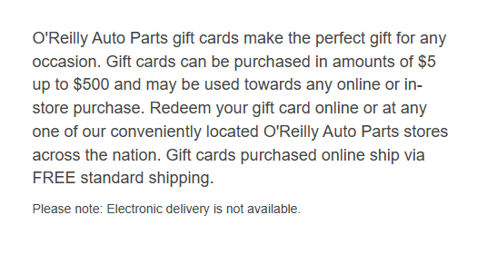 20% Off O'Reilly Auto Parts Coupons &amp; Coupon Codes - January 2025