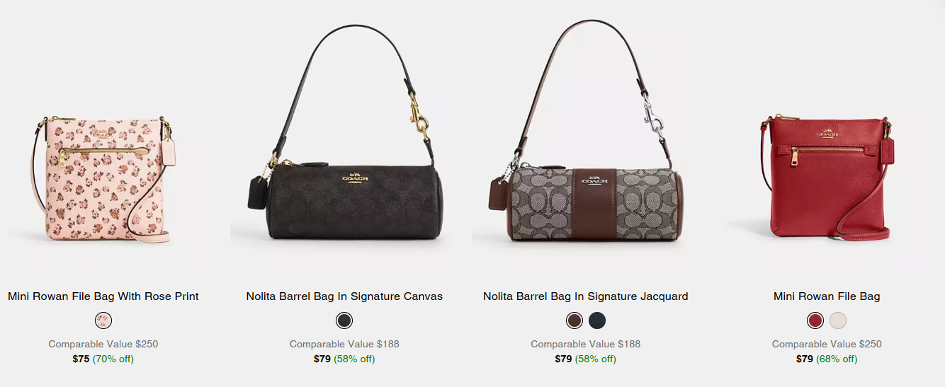 20 Off Coach Outlet Coupons & Promo Codes January 2025