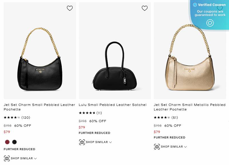 50% Off Michael Kors Coupons & Promo Codes - February 2025
