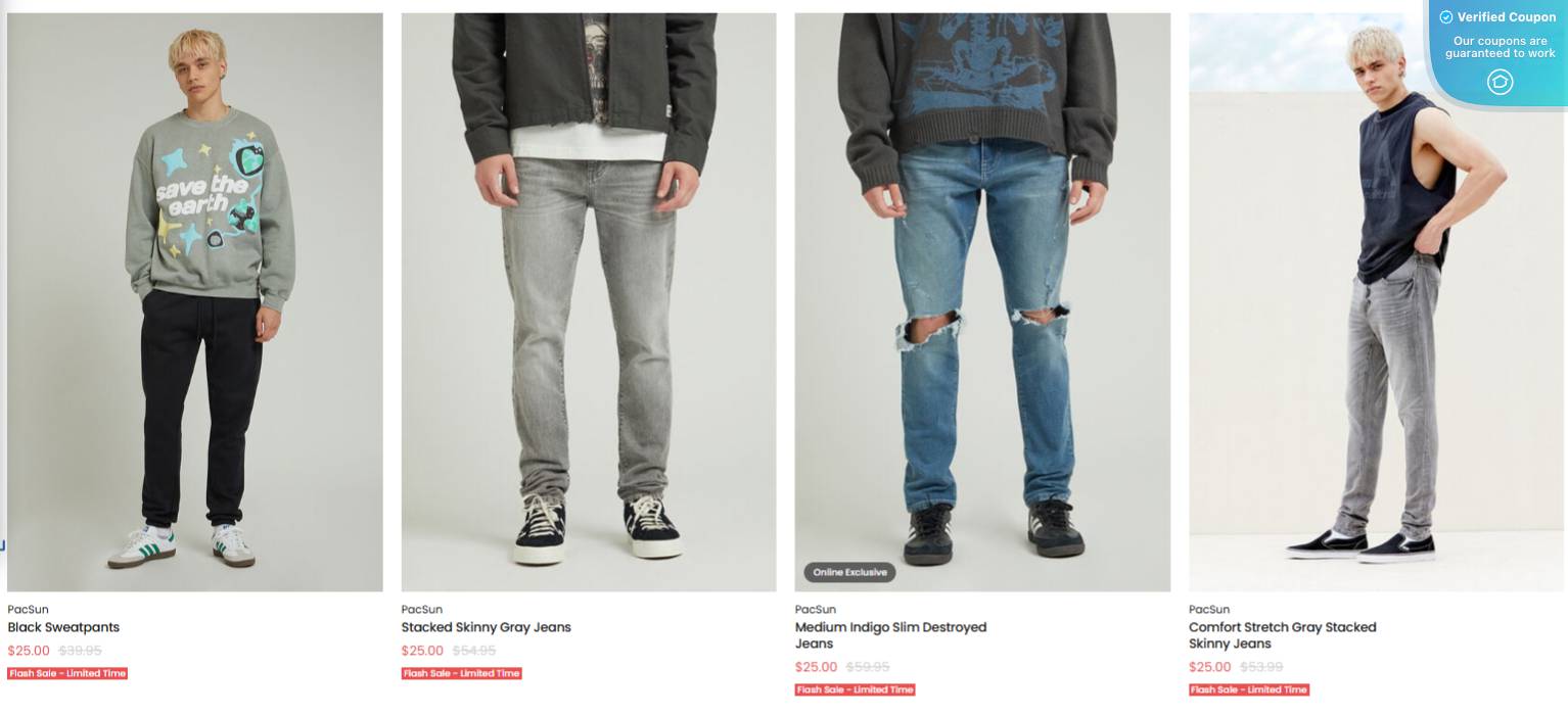 20% Off PacSun Coupons &amp; Promo Codes - February 2025