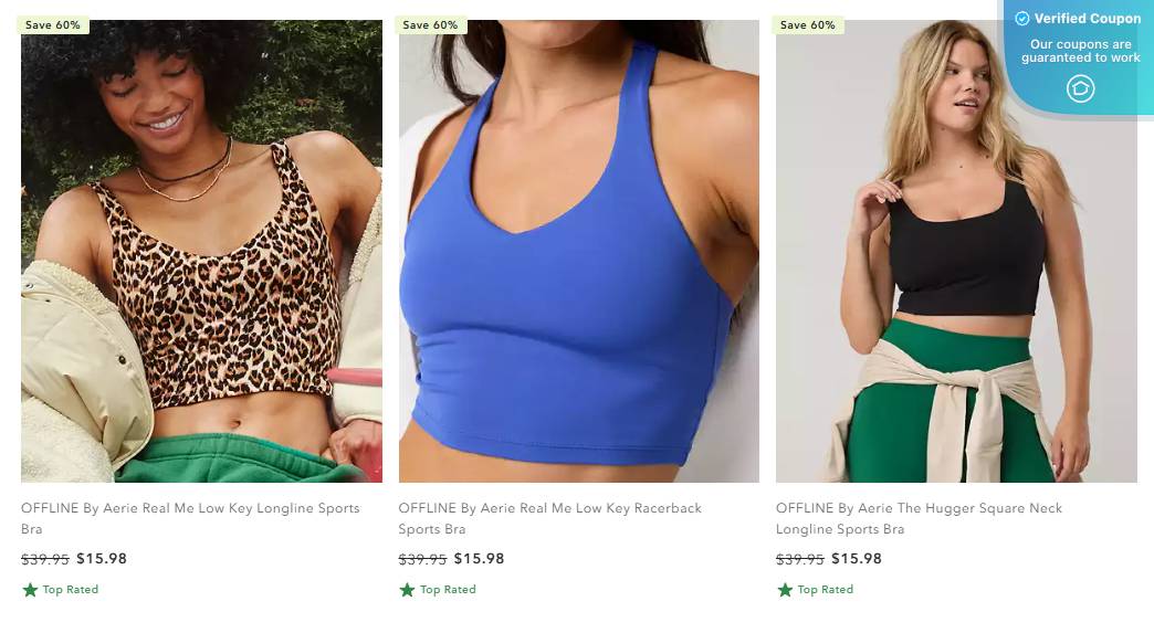 50% Off Aerie Coupons &amp; Promo Codes - February 2025