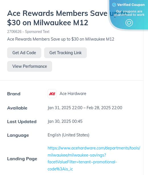 20 Off Ace Hardware Coupons & Promo Codes February 2025