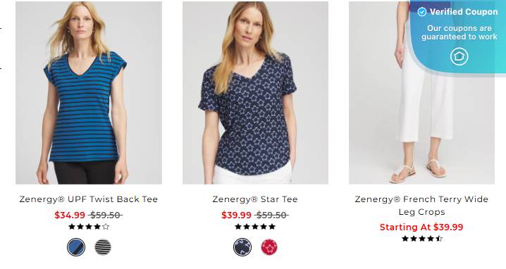 20% Off Chico's Coupons &amp; Promo Codes - February 2025