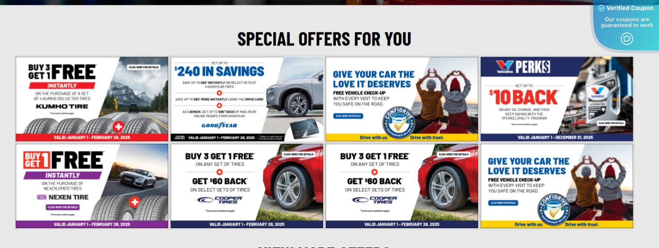 15 Off Mr. Tire Coupons & Coupon Codes March 2025