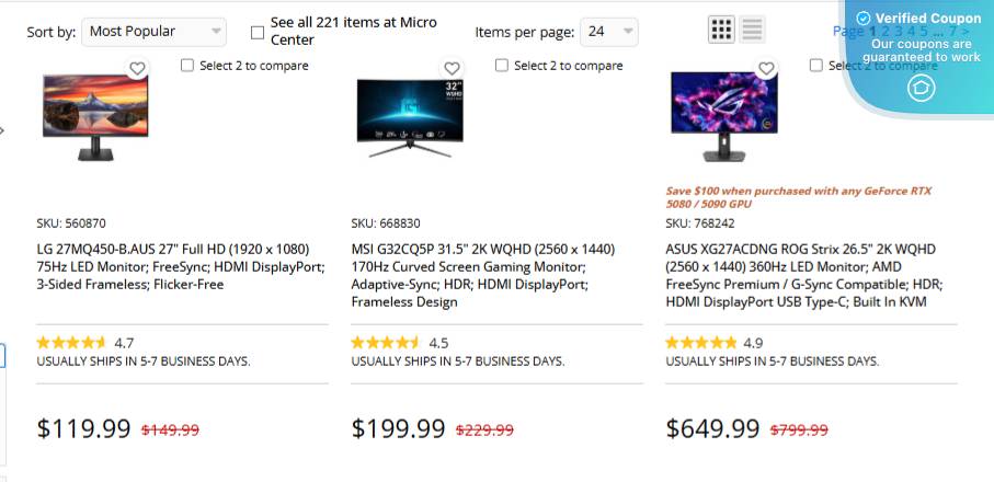 $15 Off Micro Center Coupons &amp; Promo Codes - February 2025