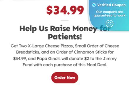 20% Off Papa Gino's Coupons &amp; Coupon Codes - February 2025
