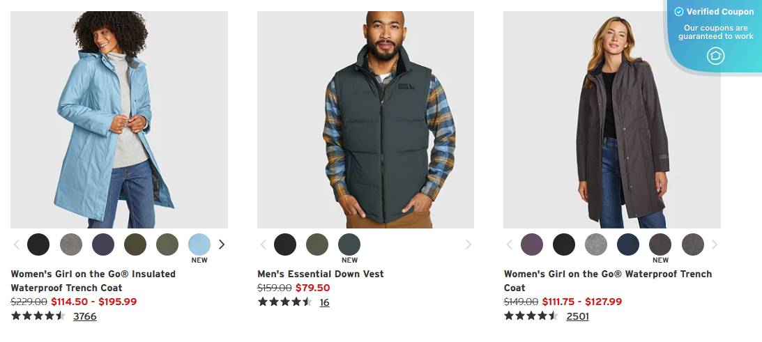 50% Off Eddie Bauer Coupons &amp; Promo Codes - March 2025