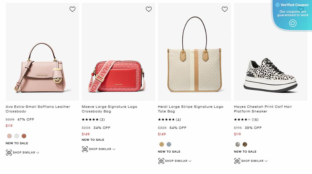 50% Off Michael Kors Coupons & Promo Codes - February 2025
