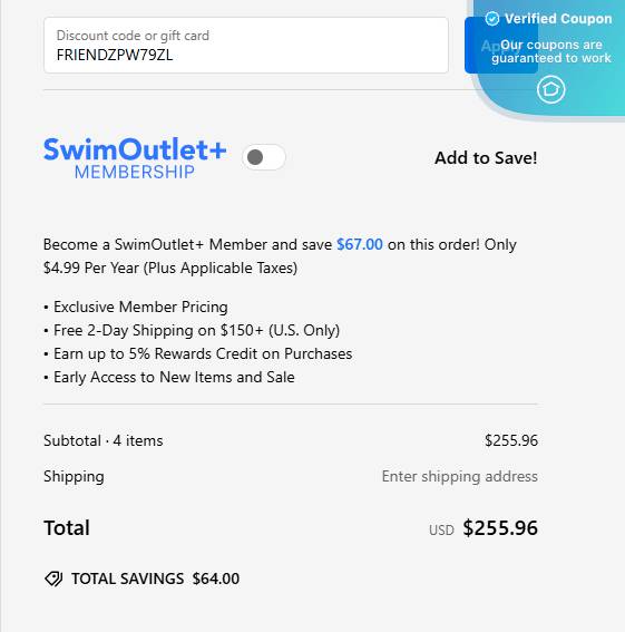 Swimoutlet coupon discount