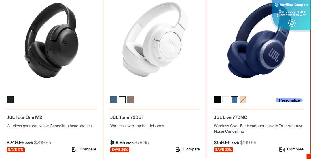 JBL Coupons & Promo Codes 30 Off February 2025