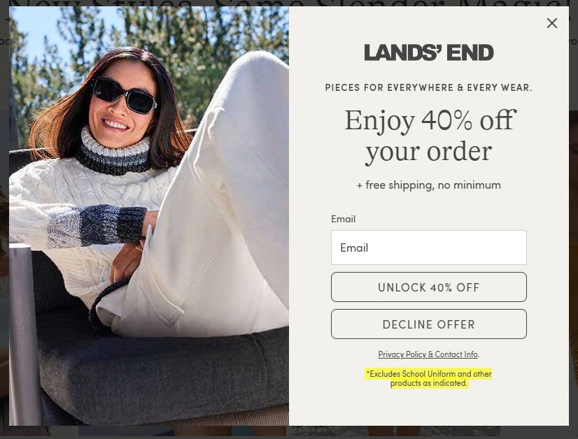 50 Off Lands' End Coupons & Promo Codes February 2025