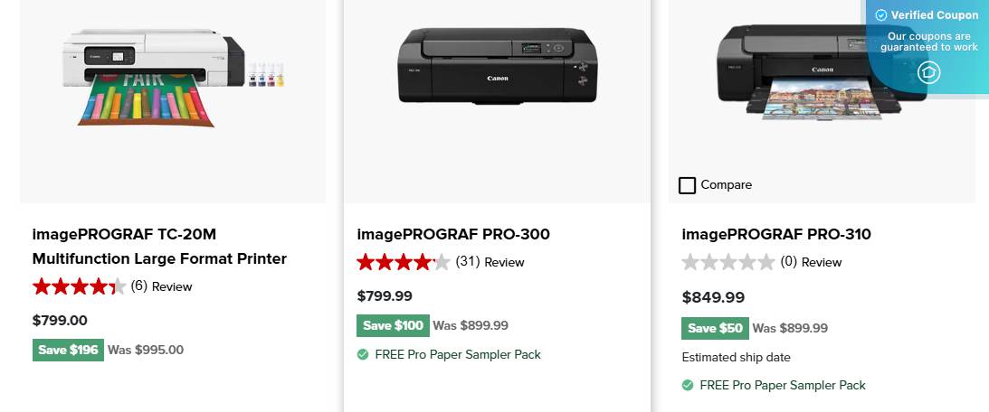 15% Off Canon Coupons & Promo Codes - March 2025