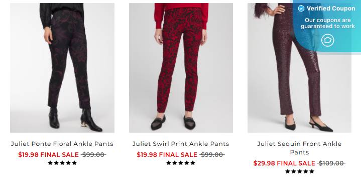 25% Off Chico's Coupons &amp; Promo Codes - March 2025