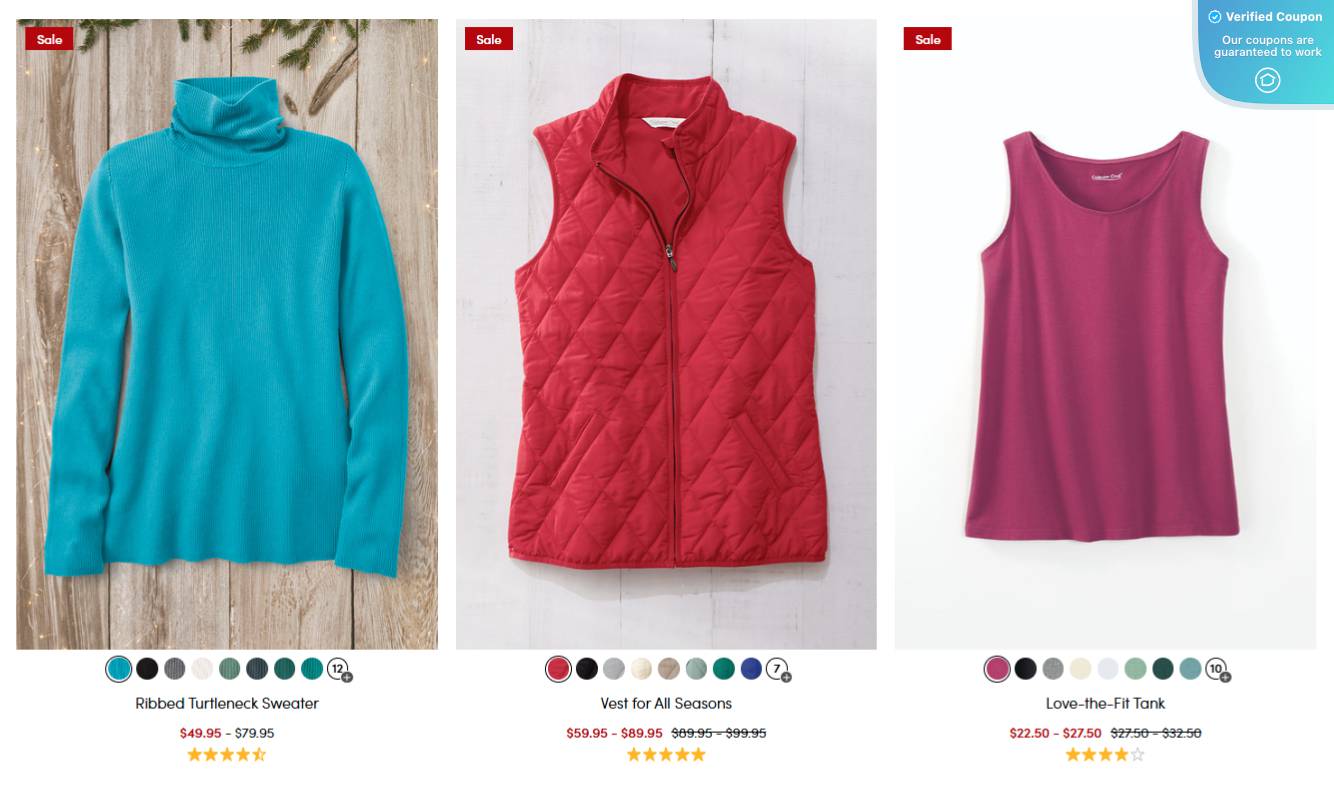 20% Off Coldwater Creek Coupons &amp; Promo Codes - March 2025