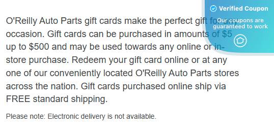 20% Off O'Reilly Auto Parts Coupons &amp; Coupon Codes - March 2025