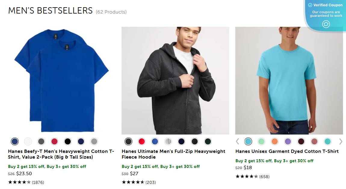 40% Off Hanes Coupons &amp; Promo Codes - March 2025