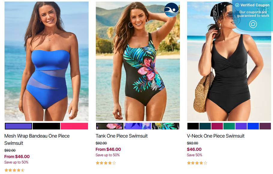 50 Off Swimsuits For All Coupons Coupon Codes February 2025