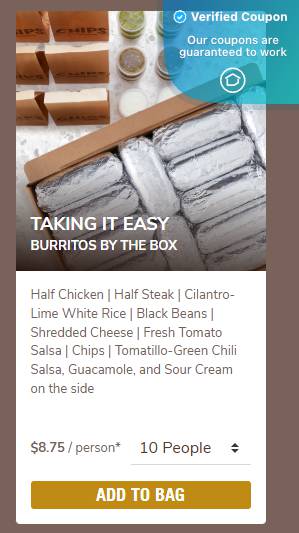 10% Off Chipotle Coupons & Coupon Codes - March 2025