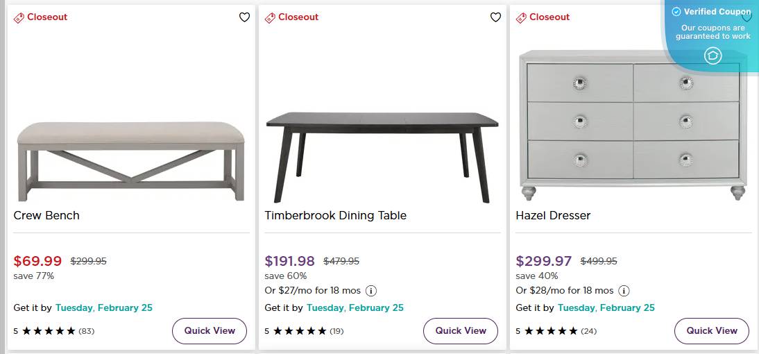20% Off Raymour and Flanigan Coupons &amp; Promo Codes - March 2025