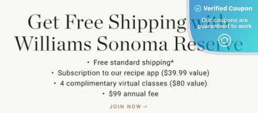 20% Off Williams Sonoma Coupons &amp; Promo Codes - March 2025