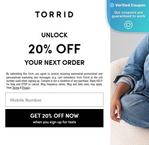 50% Off Torrid Coupons &amp; Promo Codes - March 2025