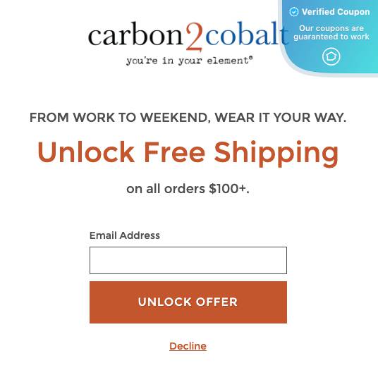 20 Off Carbon2Cobalt Coupons & Promo Codes March 2025