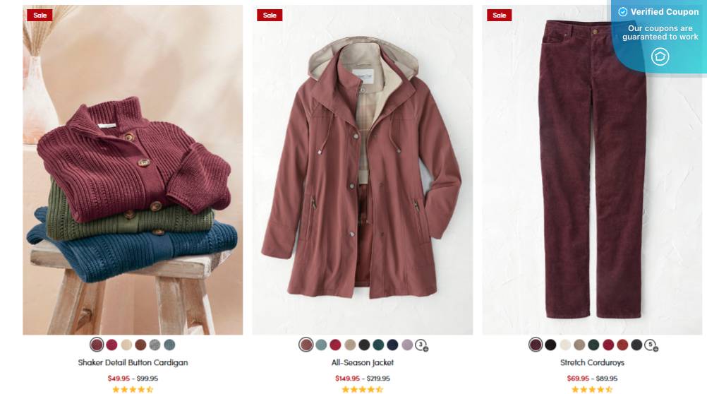 20 Off Coldwater Creek Coupons & Promo Codes March 2025