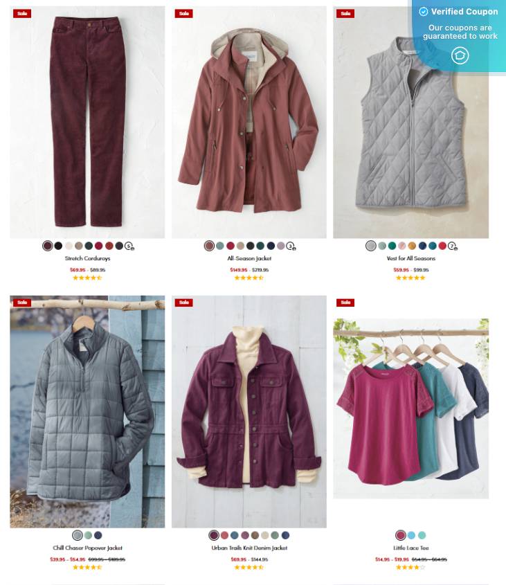 20 Off Coldwater Creek Coupons & Promo Codes March 2025