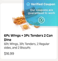 Popeyes Coupons: Save $10 - March 2025