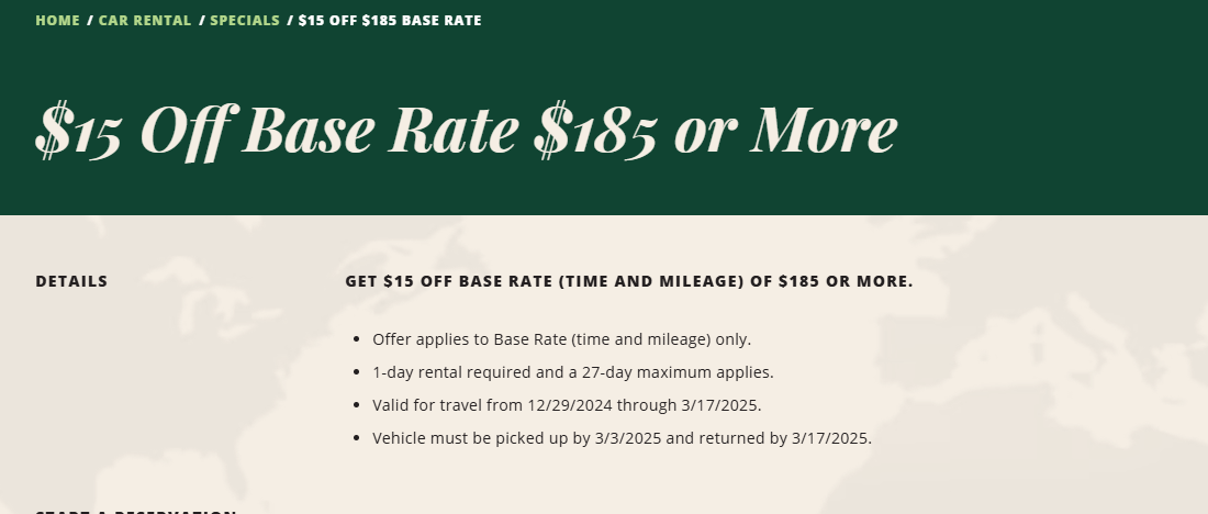 Start a Reservation visual data 3