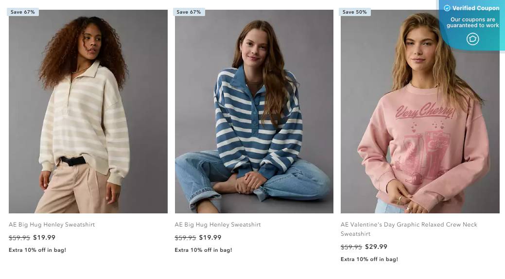 70 Off American Eagle Coupons & Promo Codes April 2025