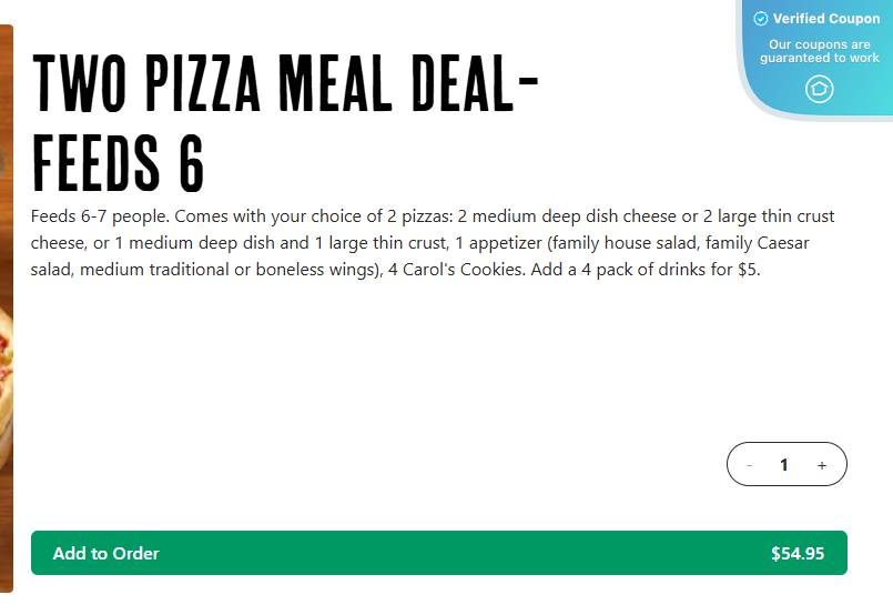 30% Off Lou Malnati's Coupons &amp; Coupon Codes - April 2025