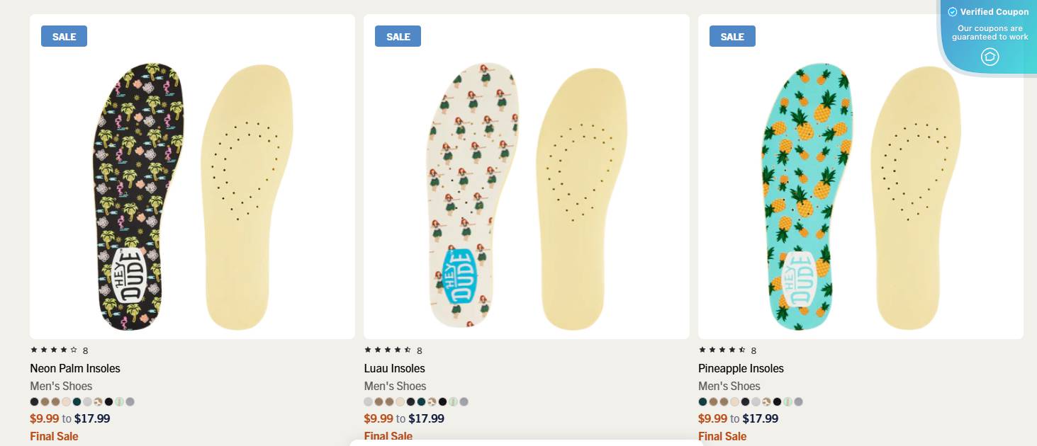 40% Off Hey Dude Coupons & Discount Codes - March 2025