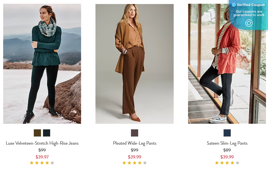 40% Off JJill Coupons &amp; Coupon Codes - April 2025