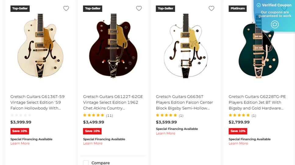 10% Off Guitar Center Coupons &amp; Coupon Codes - March 2025