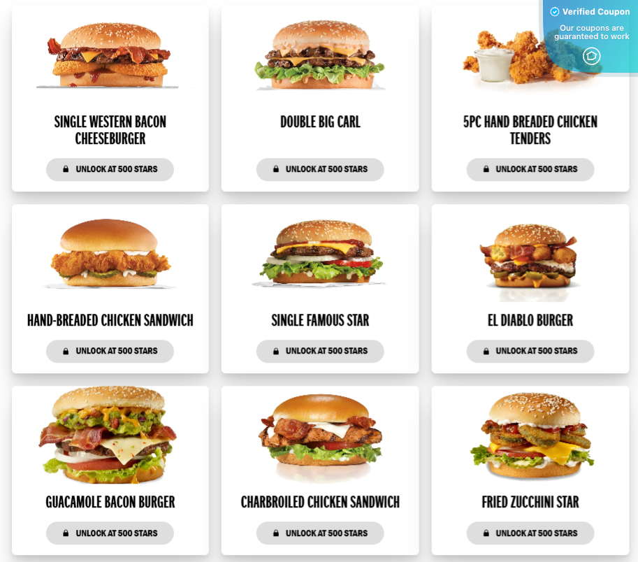 30% Off Carl's Jr Coupons & Coupon Codes - April 2025