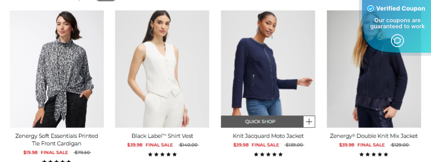 50% Off Chico's Coupons &amp; Promo Codes - April 2025