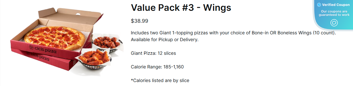 CiCi's Pizza Coupons &amp; Promo Codes - April 2025