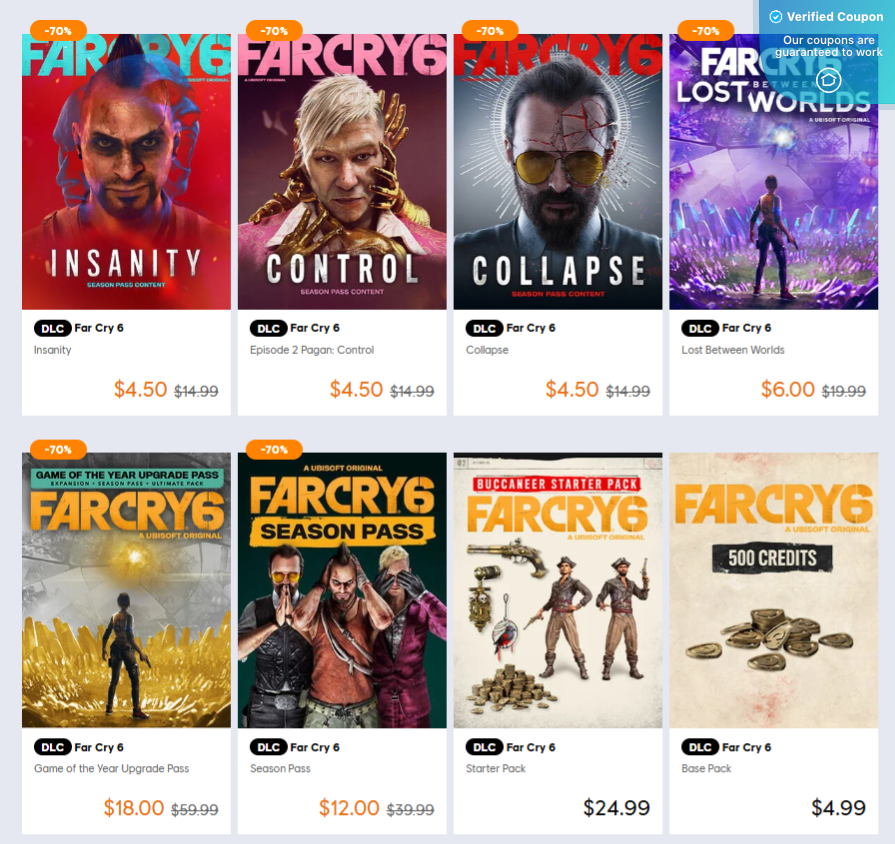 Ubisoft Coupons & Promo Codes for April 2025: 20% Off