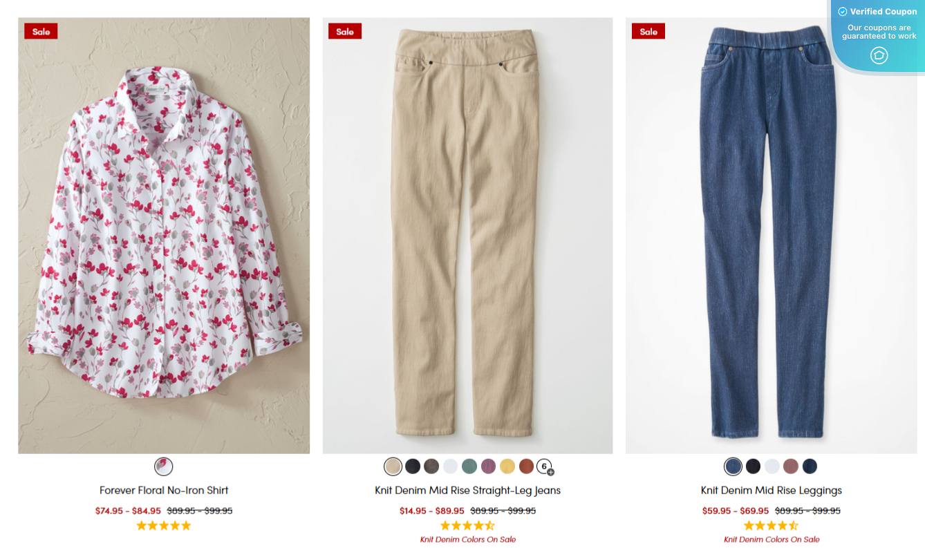 20% Off Coldwater Creek Coupons &amp; Promo Codes - April 2025