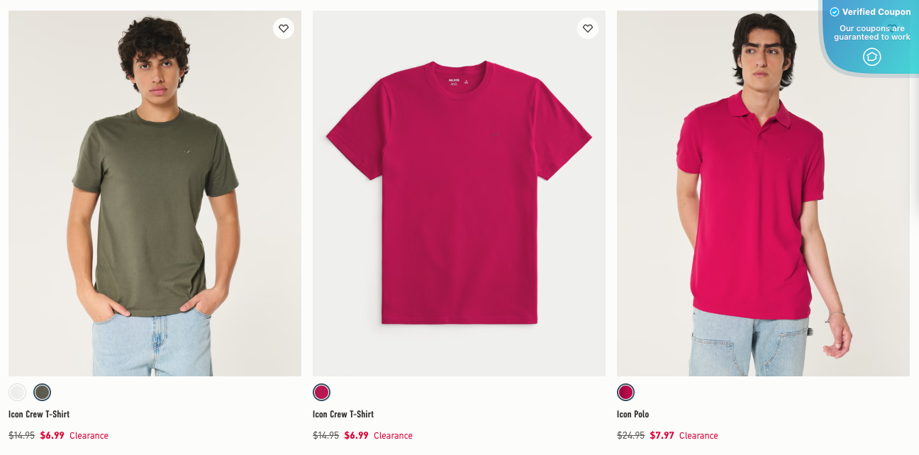 50 Off Hollister Coupons & Promo Codes March 2025