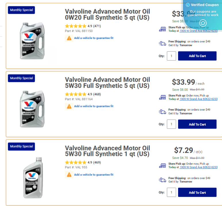 50% Off NAPA Coupons &amp; Coupon Codes - April 2025