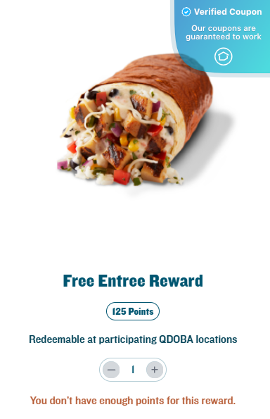 Qdoba Coupons &amp; Promo Codes - April 2025