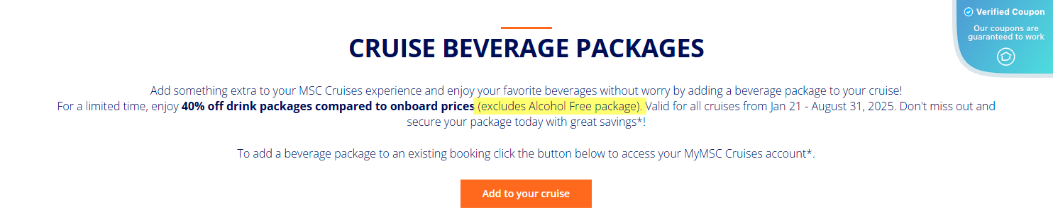 70% Off MSC Cruises Coupons & Promo Codes - May 2025