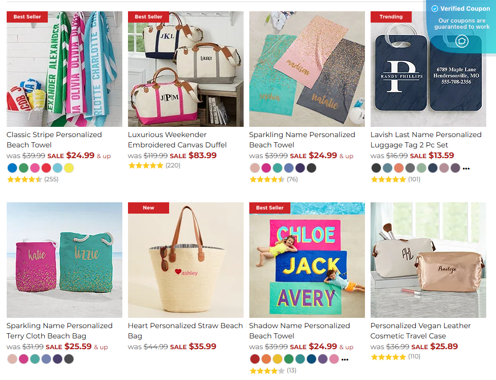 25 Off Personalization Mall Coupons & Promo Codes April