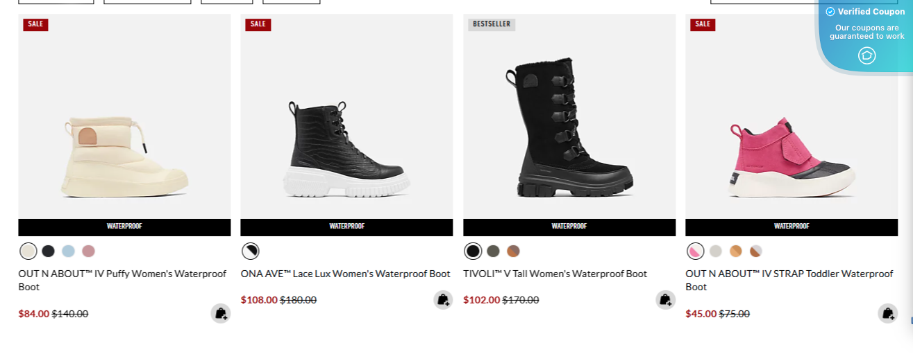 sorel boot coupon