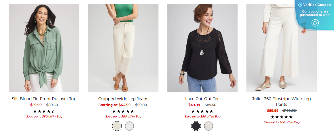 25% Off Chico's Coupons, Promotions &amp; Discounts - May 2025