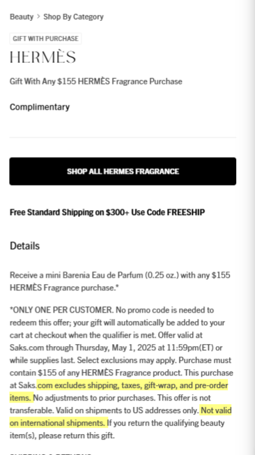 10% Off Saks Fifth Avenue Coupons &amp; Promo Codes - April